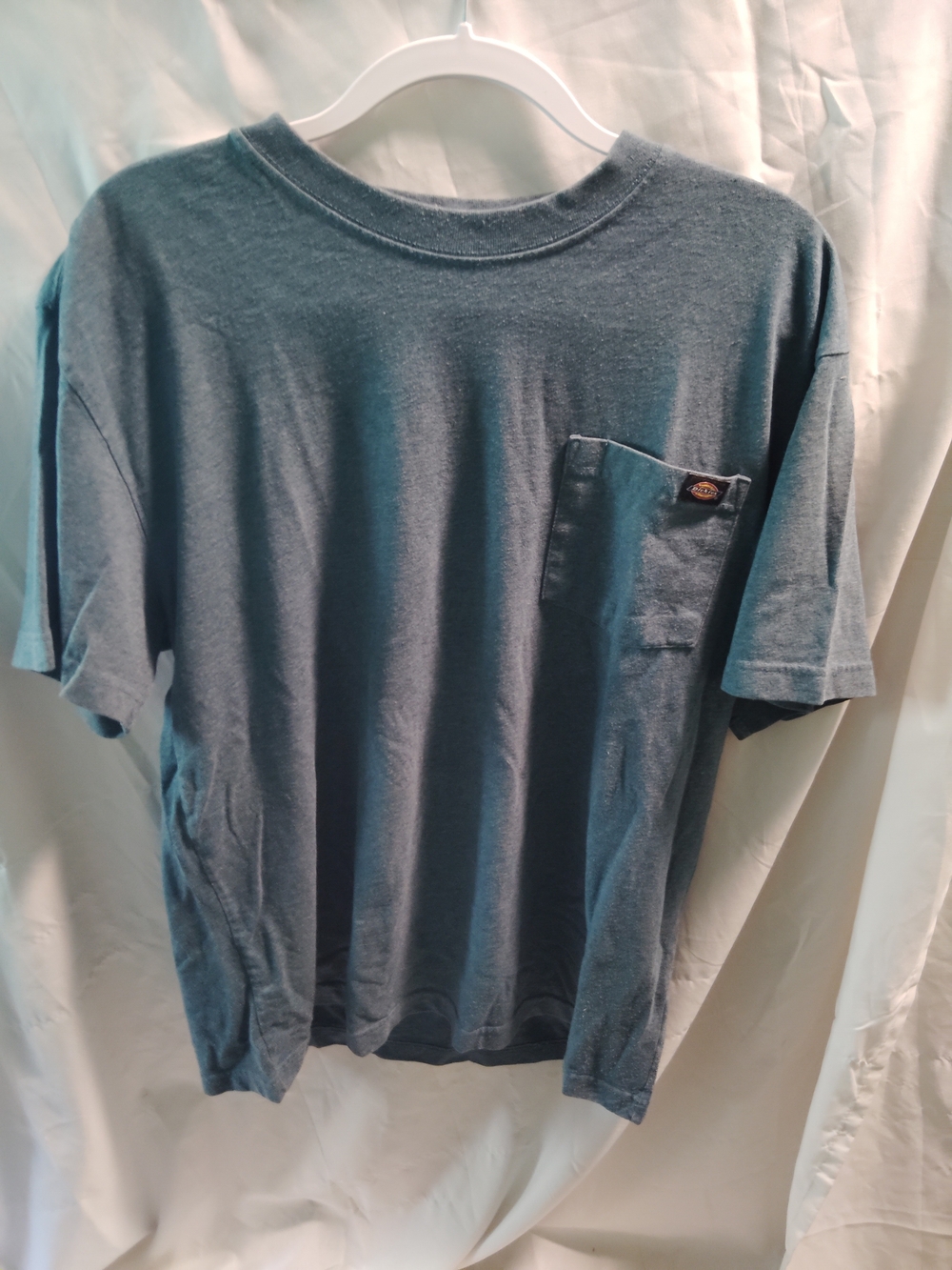 Dickies Men's Short Sleeve Pocket Tee in Slate Blue-Grey